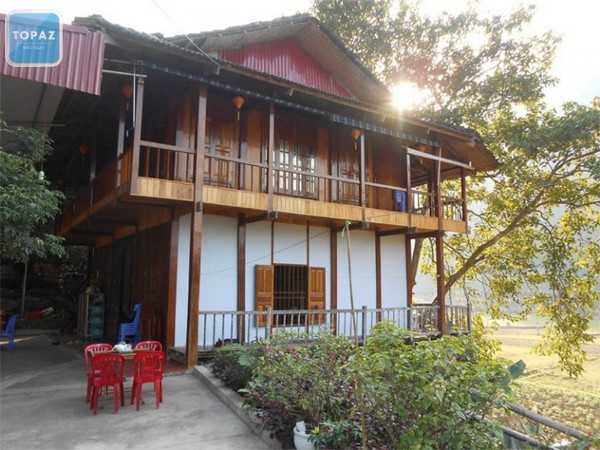 Quỳnh Mai Homestay vẫn giữ kiểu kiến trúc nhà sàn đặc trưng