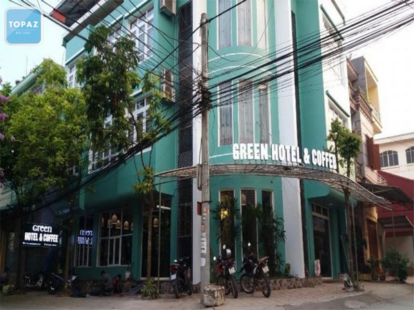 Green Hotel & Coffee ở Bắc Kạn được thiết kế với kiến trúc Nhật Bản sang trọng