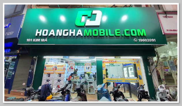 Hoàng Hà Mobile Bắc Kạn nằm ở vị trí đắc địa tại trung tâm thành phố